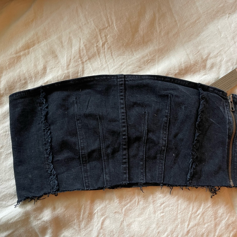 Hudson x Zoe Costello Jean tube top